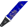 Fender Satin Dragon Strap Ryl Blue Correa de Guitarra