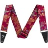 Fender Satin Dragon Strap Wine Correa de Guitarra