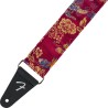 Fender Satin Dragon Strap Wine Correa de Guitarra