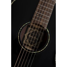 151509 Baton Rouge X54S/PE-BT Parlor Guitarra Electroacústica Negra