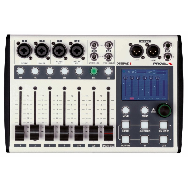 DIGIPAD8 Proel DIGIPAD8 Digital Mixer