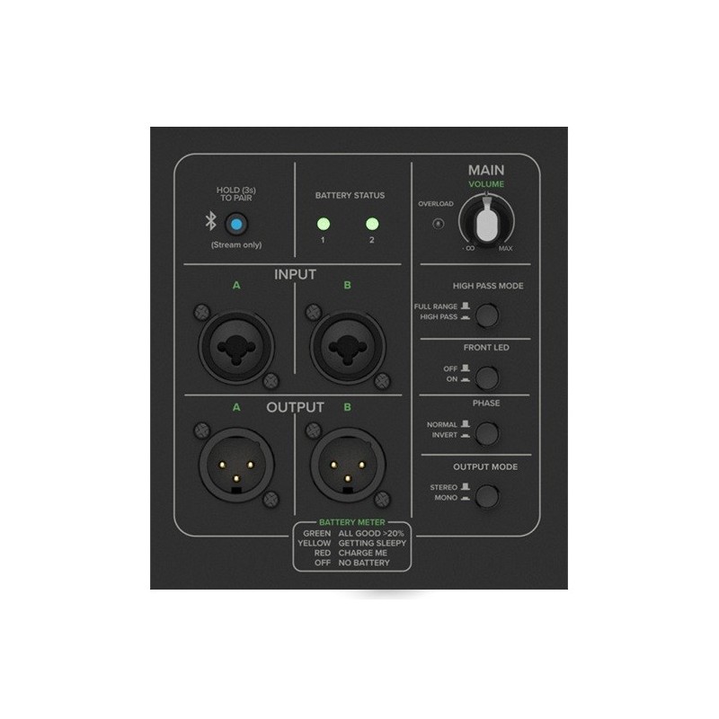 749500 Mackie THUMP Sub Go Subwoofer Inalambrico con batería