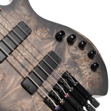 709662 Cort Space 5 SDB Bajo eléctrico de 5 cuerdas Star Dust Black
