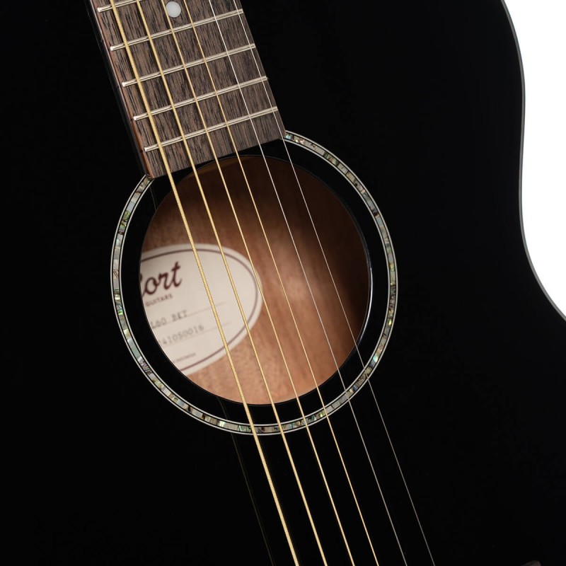 1005482 Cort L60 BK Guitarra Acústica Black Gloss