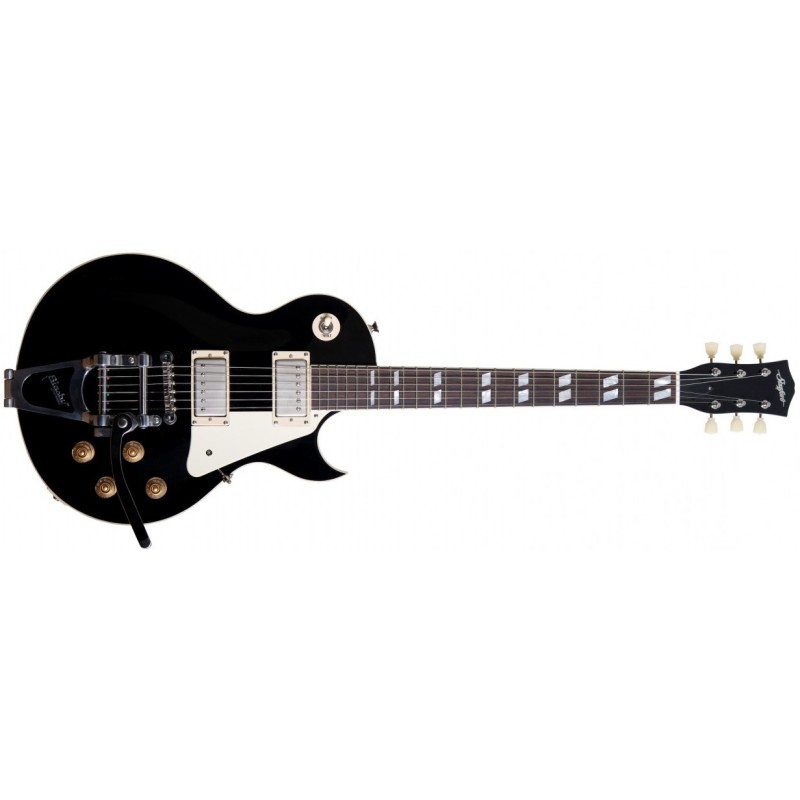 ST-000280 Stanford CR Fleetwood Onix Black B7 Bigsby
