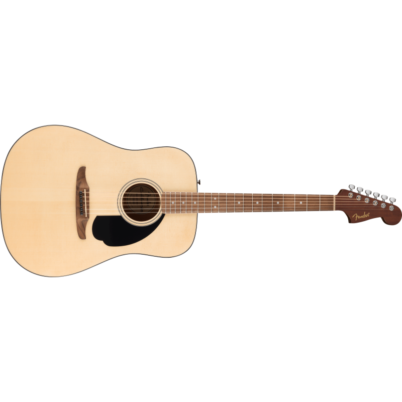 0974200521 Fender California Standard Redondo Natural Guitarra Acústica