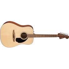 0974200521 Fender California Standard Redondo Natural Guitarra Acústica