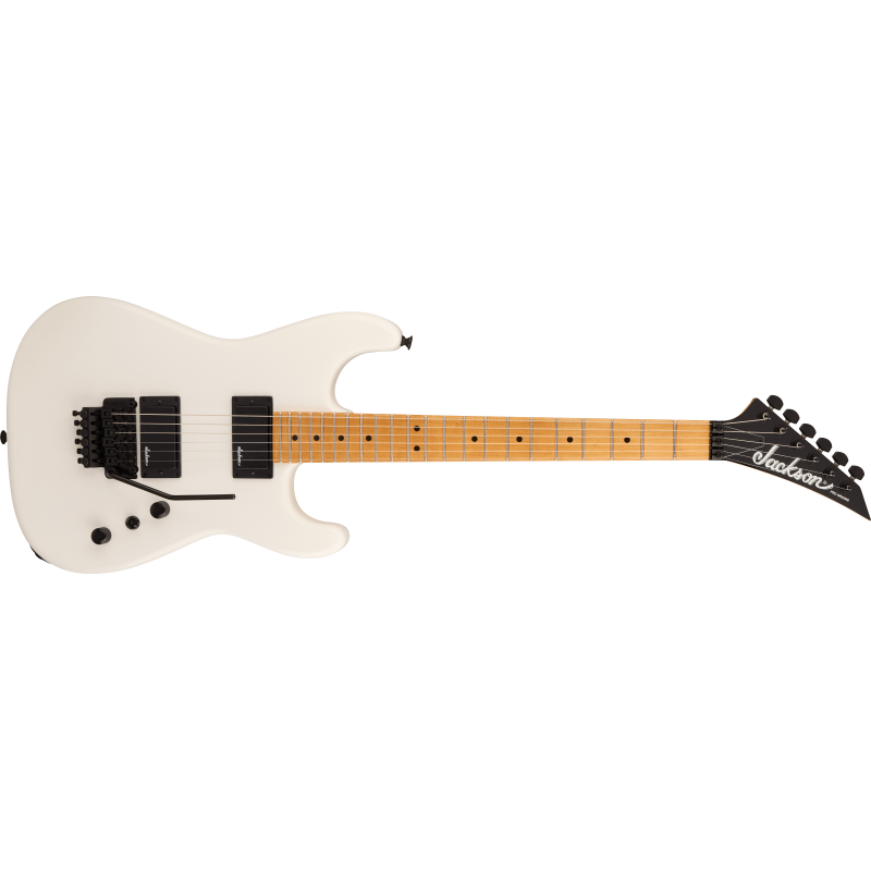 2910059576 Jackson Pro Origins 1985 San Dimas SD1 HH FR MN Snow White Guitarra Eléctrica