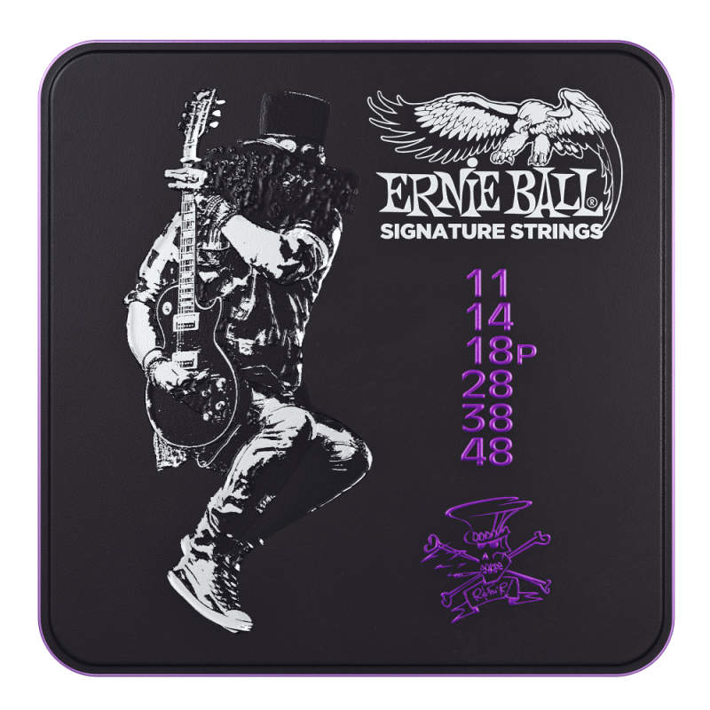 EB3820 ERNIEBALL Set 3 Juegos de cuerdas Eléctrica Slash Signature 11-48