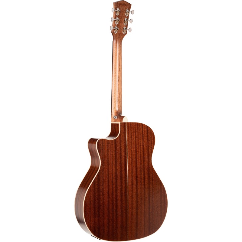 718911 Cort ESSENCE-GA4 BTSG Guitarra Electroacústica Black Top Semi Gloss