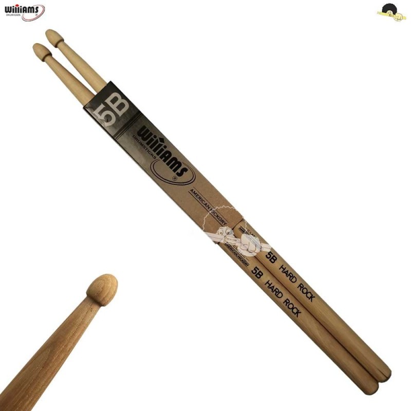WILL-WCL-5B Williams 5B Hard Rock Classic Series American Hickory