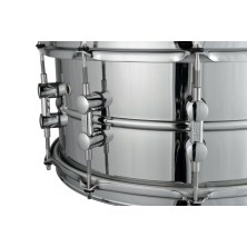 674773 Sonor Kompressor KS 14x5.75 SDS Caja de Acero Cromado Power Hoop