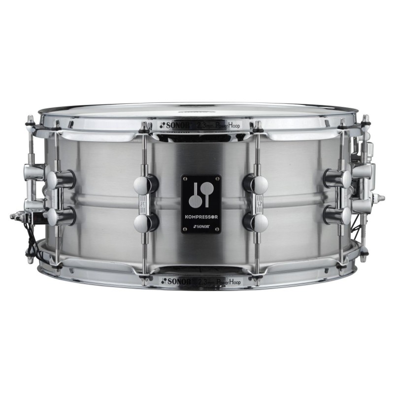 674778 Sonor Kompressor Aluminium KS 14x6.5 SDA Caja de Aluminio Pulido