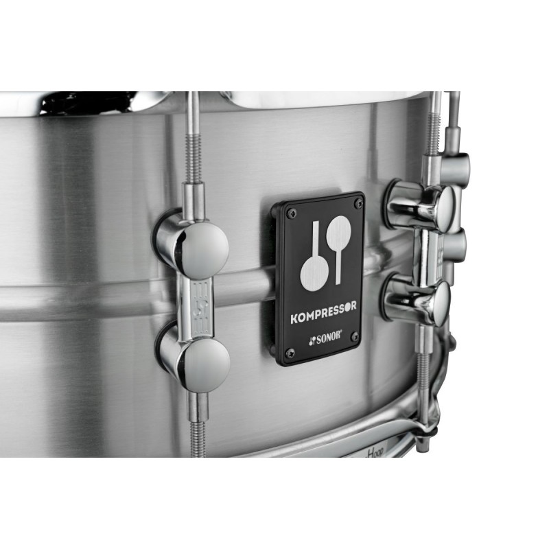 674778 Sonor Kompressor Aluminium KS 14x6.5 SDA Caja de Aluminio Pulido