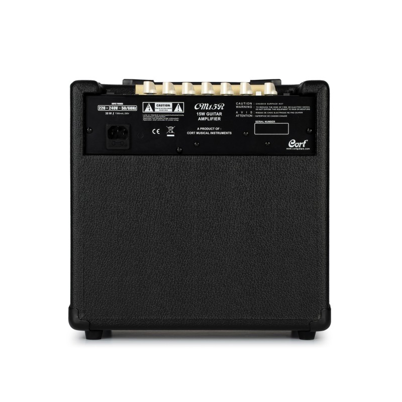 COR-678821 Cort Cm15r Bk Electric Amp