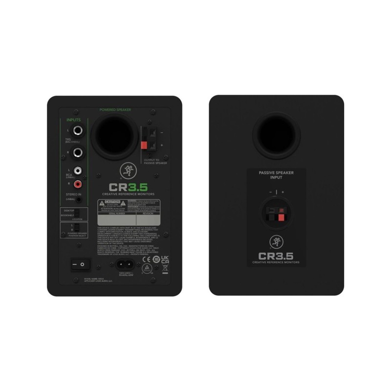 MAC-715710 Mackie CR3.5 Pareja Monitores Estudio