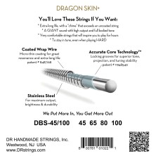717393 DR DBS-45/100 Dragon Skin + Coated Stainless Steel Medium