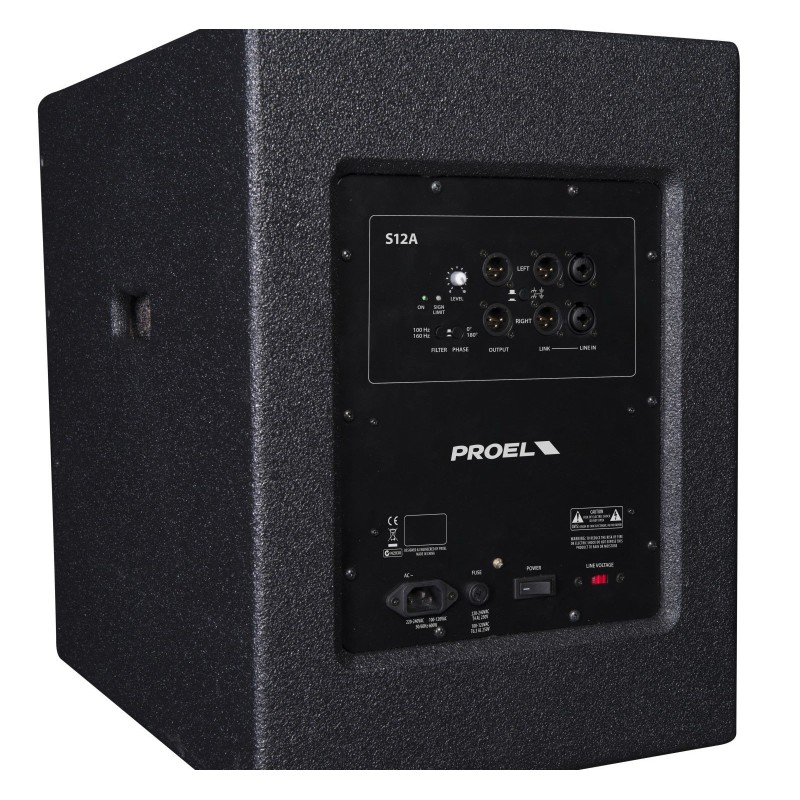 PSOU-S12A Proel S12A Subwoofer Activo 12''