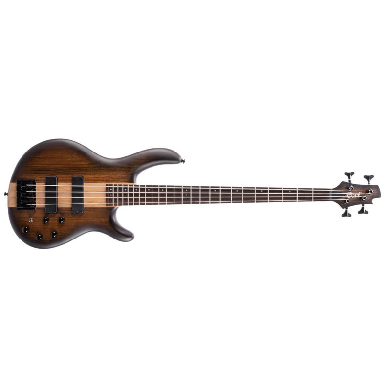 747571 Cort C4 Plus OVMH ABB Bajo eléctrico Antique Brown Burst