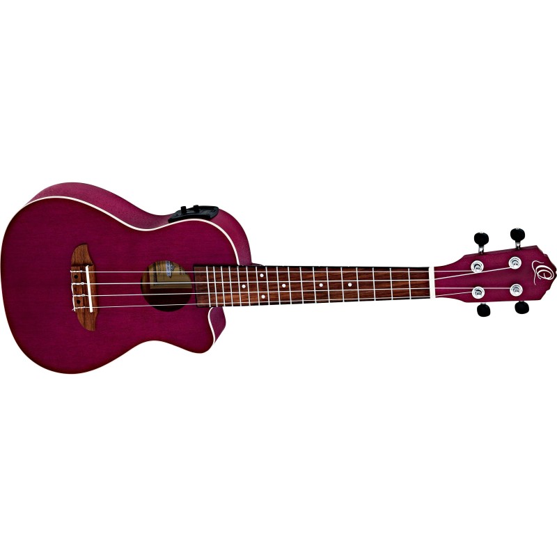 ORT-062027 Ortega RURUBY-CE Ukelele Concierto Electrificado Cutaway