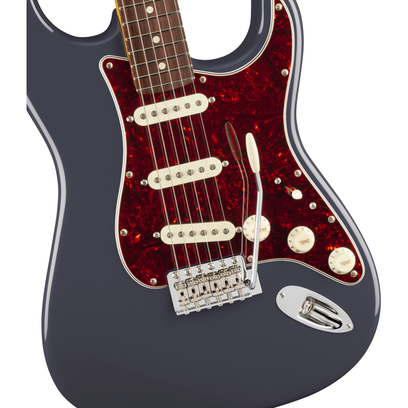 0114940322 Fender American Pro Classic Stratocaster RW FBLK Guitarra Eléctrica