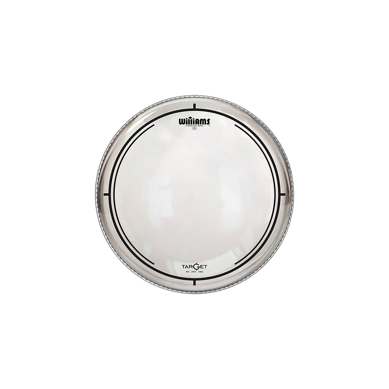 103-W214 Williams W2-14 Target Series Clear Oil 14" Parche de Tom