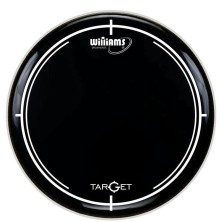Williams WB218BD Double Ply Black Oil Target Series 18'' Bass Drum