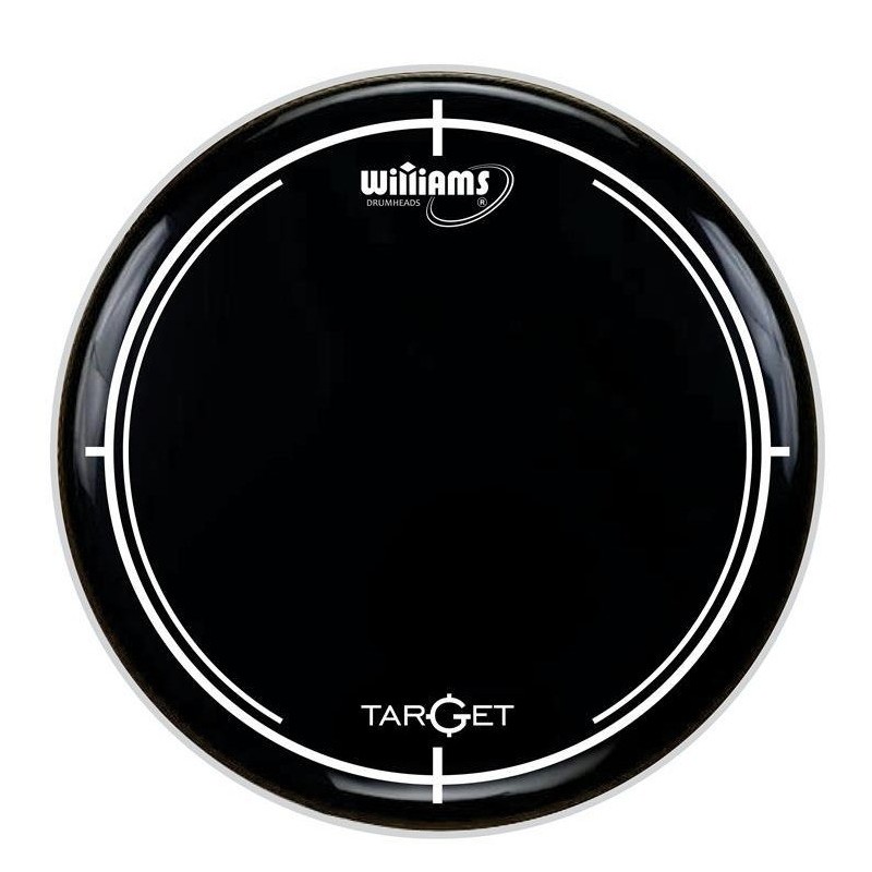 WB218BD Williams WB218BD Double Ply Black Oil Target Series 18'' Bass Drum