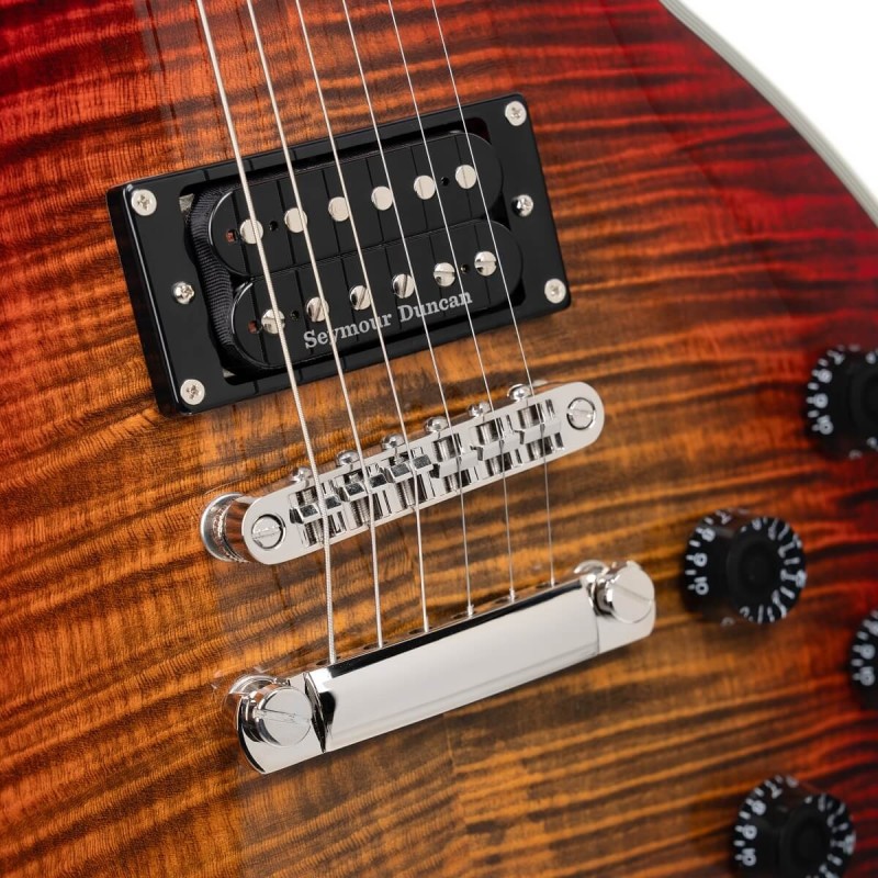 738297 Cort CR300 Deluxe FB Guitarra Eléctrica Flaming Burst