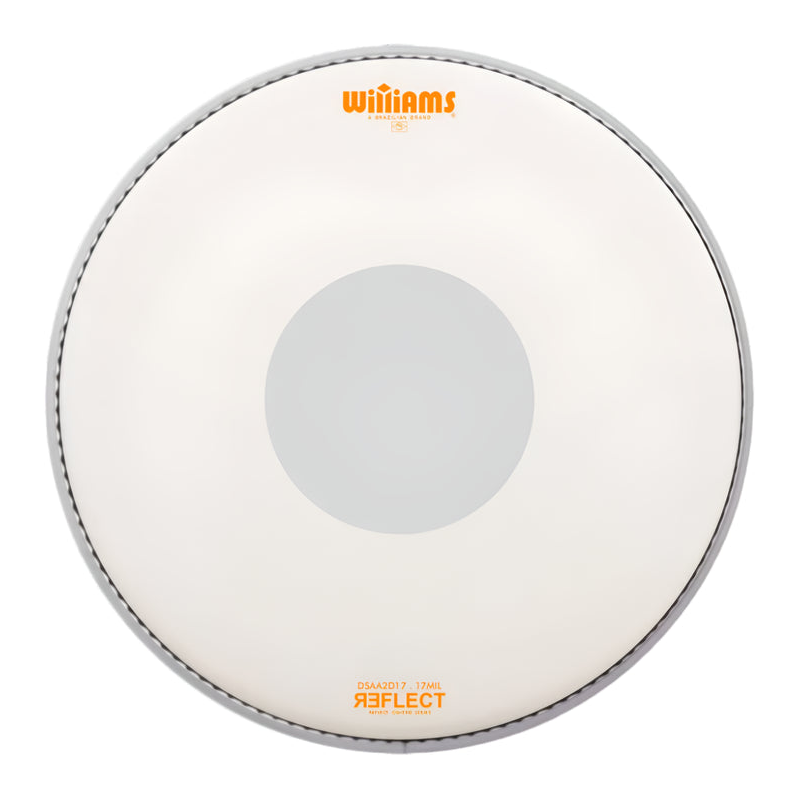 PR-DSAA2D1714 WILLIAMS 14" REFLECT COATED DOT PARCHE DE CAJA