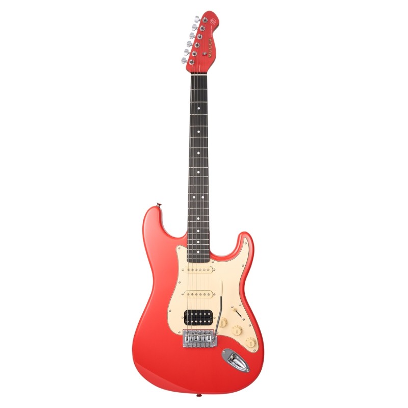 748774 Mooer MSC10 Elite Guitarra Eléctrica Fiesta Red