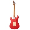 Mooer MSC10 Elite Guitarra Eléctrica Fiesta Red
