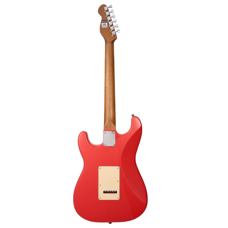 748774 Mooer MSC10 Elite Guitarra Eléctrica Fiesta Red
