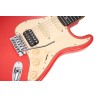 Mooer MSC10 Elite Guitarra Eléctrica Fiesta Red
