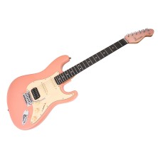 748773 Mooer MSC10 Elite Guitarra Eléctrica Flamingo Pink
