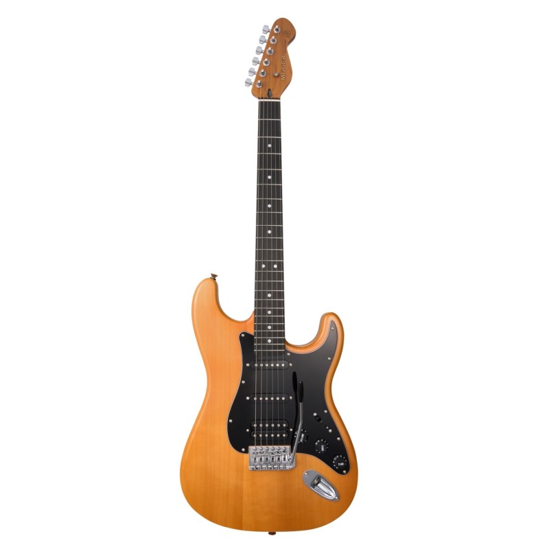 748775 Mooer MSC10 Elite Guitarra Eléctrica Natural Glossy