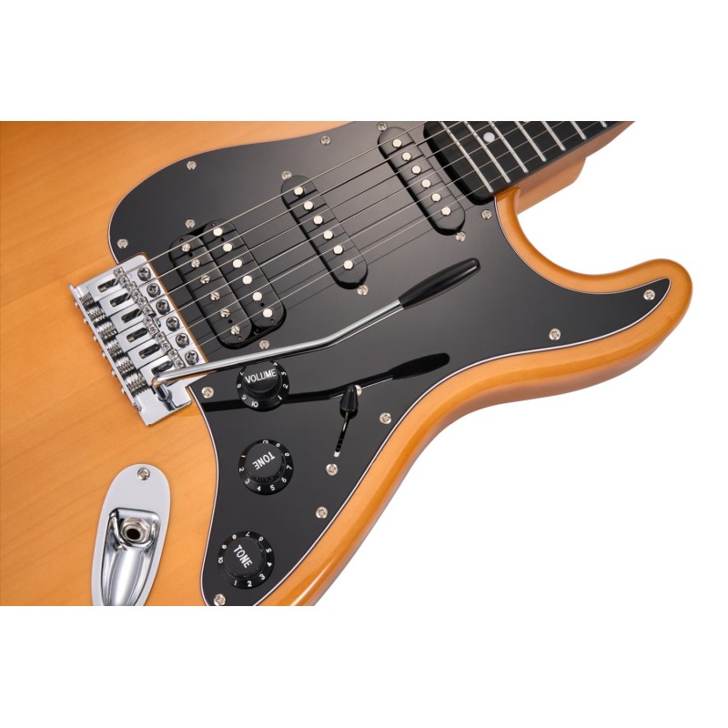 748775 Mooer MSC10 Elite Guitarra Eléctrica Natural Glossy