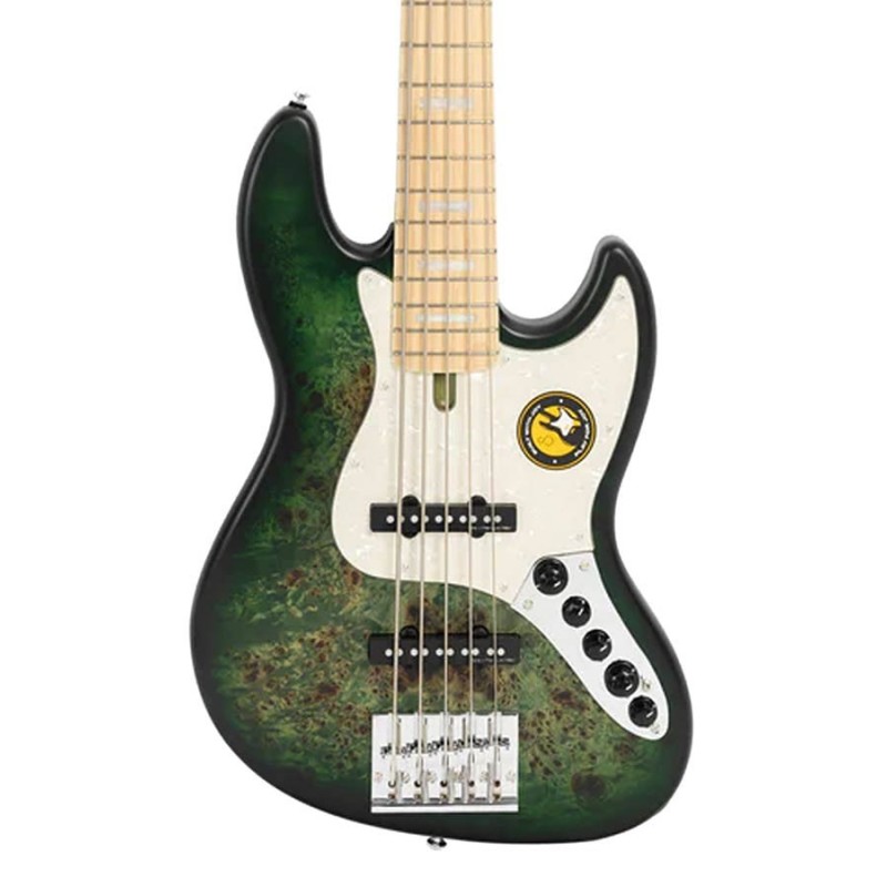 707026 Marcus Miller V7 Swamp Ash-5 Reissue T.Green S. Bajo Eléctrico