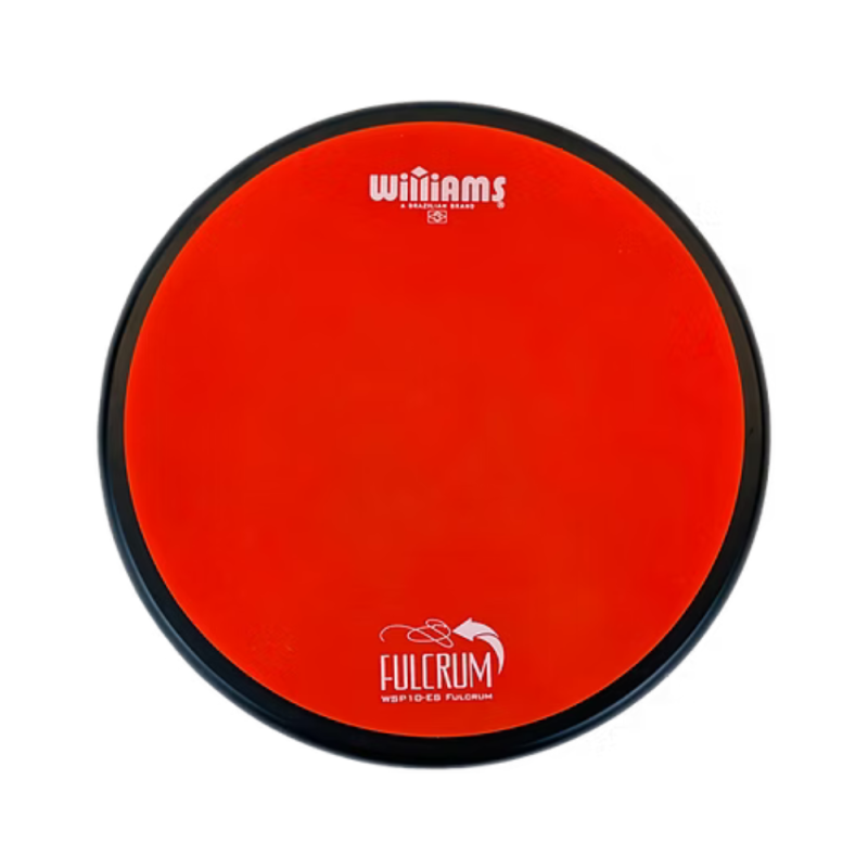 -WSP10-EB FULCRUM Williams Pad de Prácticas Mid High Tunning 10'' Red