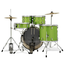 ROLA-PDCE2215KTEL Pdp By DW Center Stage Batería Completa Electric Green Sparkle