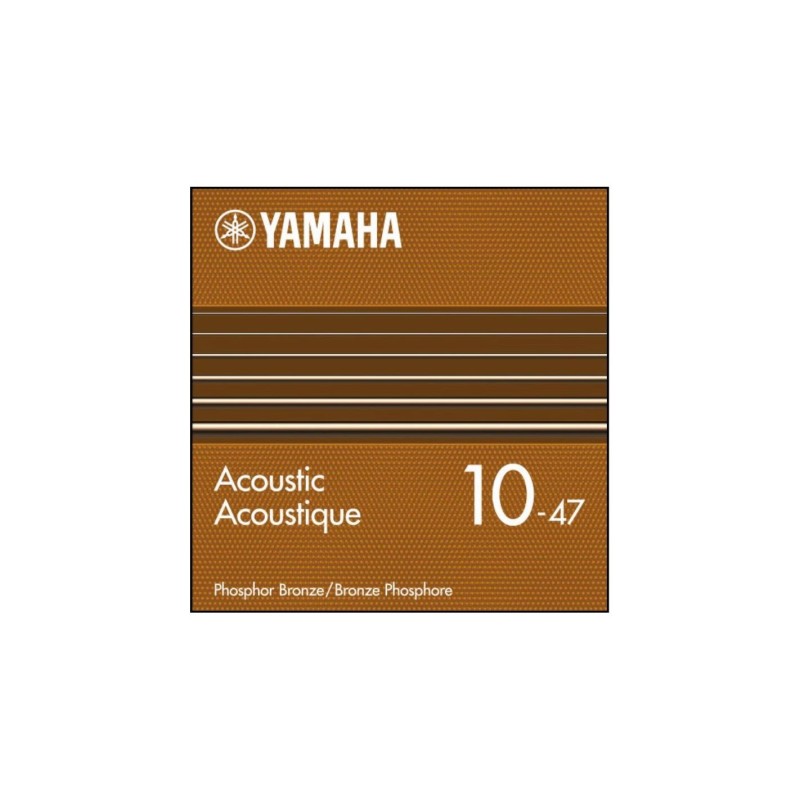 VGU6580 Yamaha SA10P Acoustic 10-47 Cuerdas Guitarra Acústica
