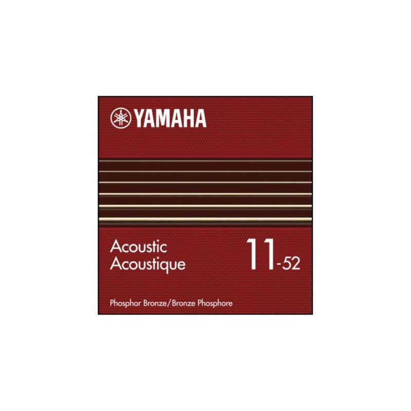VGU6590 Yamaha SA11P Acoustic 11-52 Cuerdas Guitarra Acústica