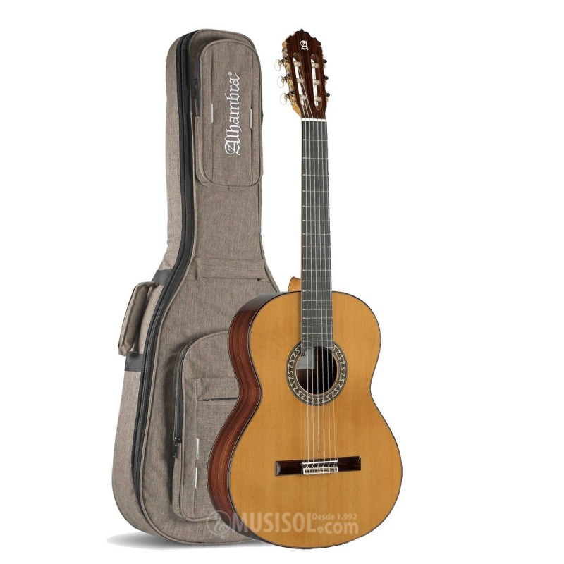 ALH-6509 V 9738 Alhambra 5P LH Guitarra Clasica Zurdos + Funda 9738 25mm