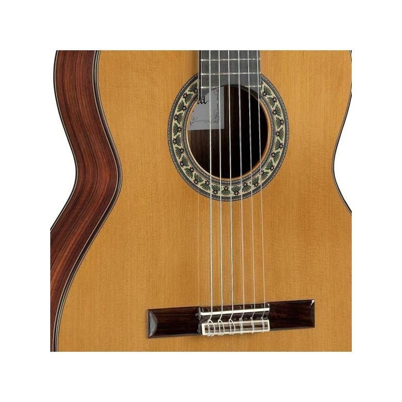 ALH-6509 V 9738 Alhambra 5P LH Guitarra Clasica Zurdos + Funda 9738 25mm