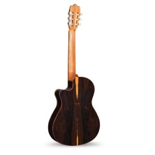alha-7028 V 9730 Alhambra Ziricote CTW E8 Fishman ( caja estrecha ) + Funda Alhambra 10mm 9730