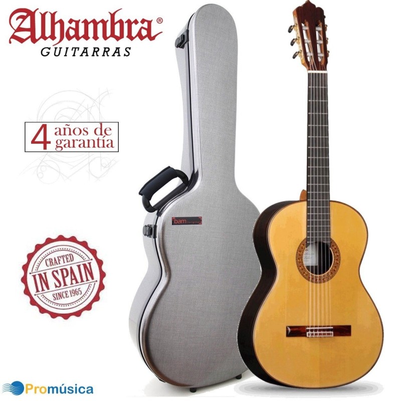 375 V 9568 Alhambra Mengual & Margarit Flamenco Palosanto + Estuche 9568 Bam