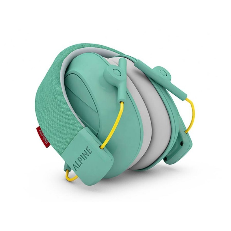 ALP-MUFF/MT Alpine Muffy Kids MUFF/MT Orejera de Protección Auditiva Verde Claro