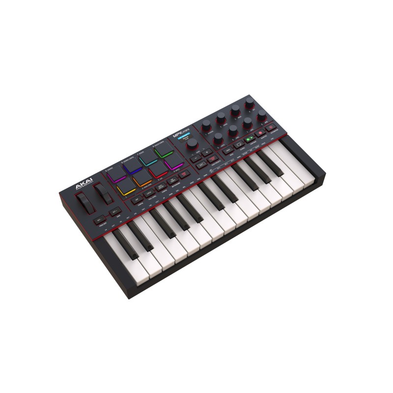 MPKMINI4B Akai MPK Mini IV BK Controlador Midi Negro