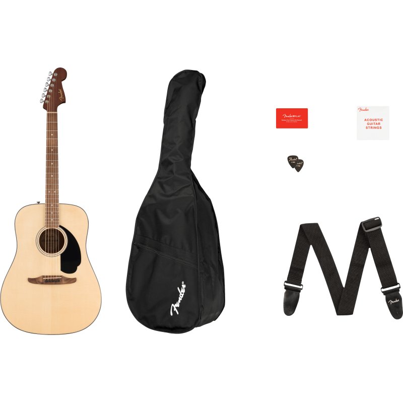 0974200421 Fender California Standard Redondo Natural Pack