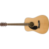 Fender CD60S Dreadnought LH Natural Guitarra Acústica